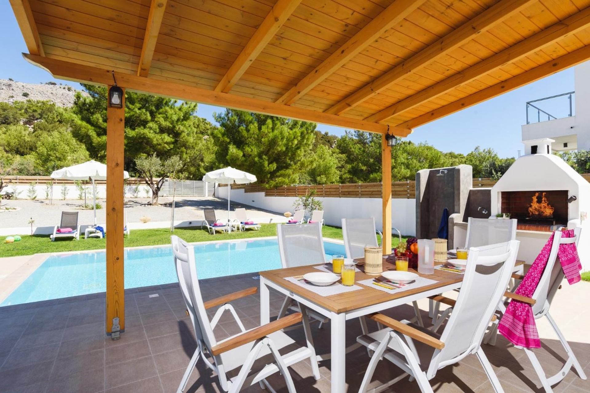 Rhodian Dunes Villas With Private Pool Киотари Экстерьер фото