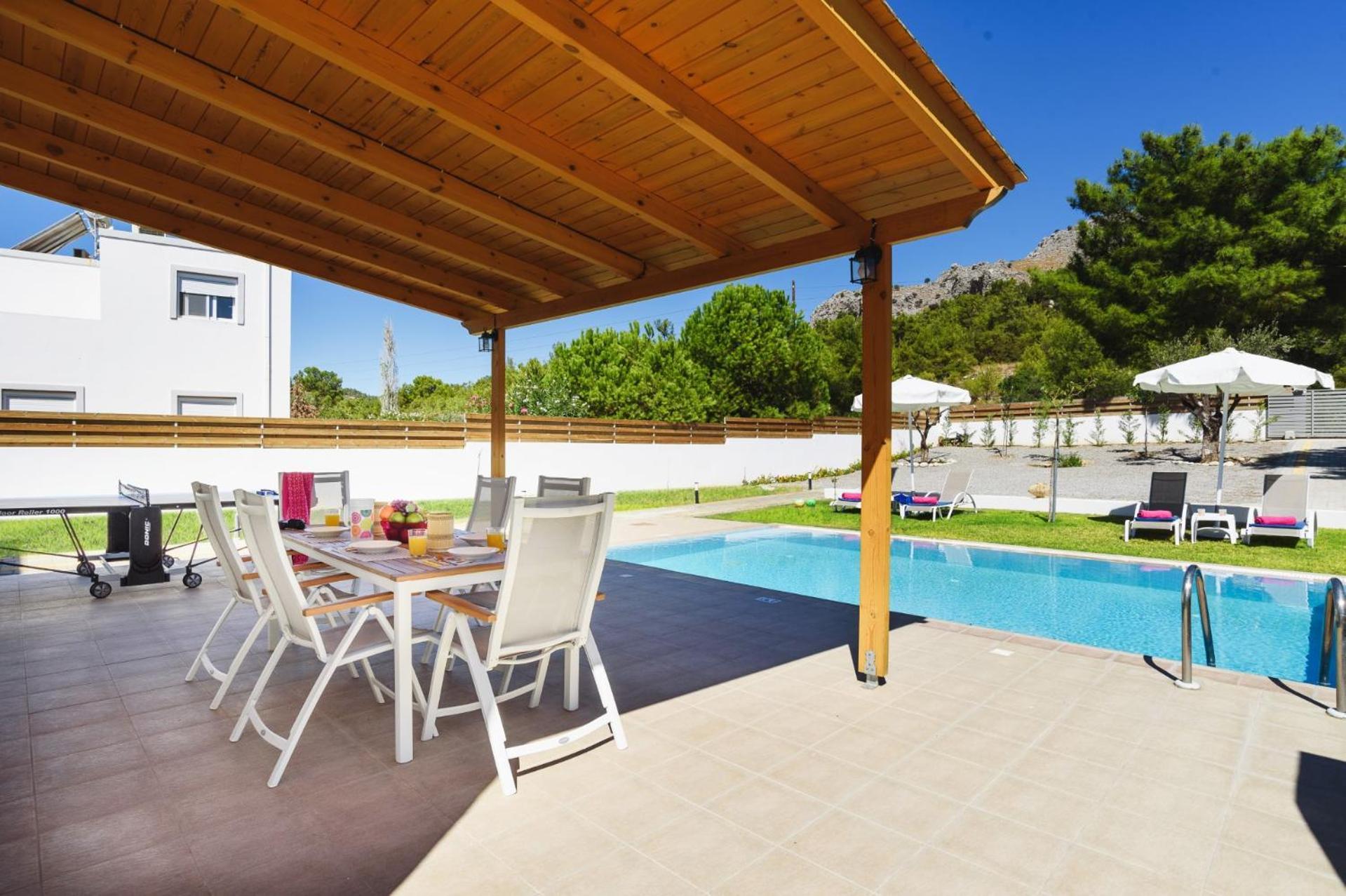 Rhodian Dunes Villas With Private Pool Киотари Экстерьер фото