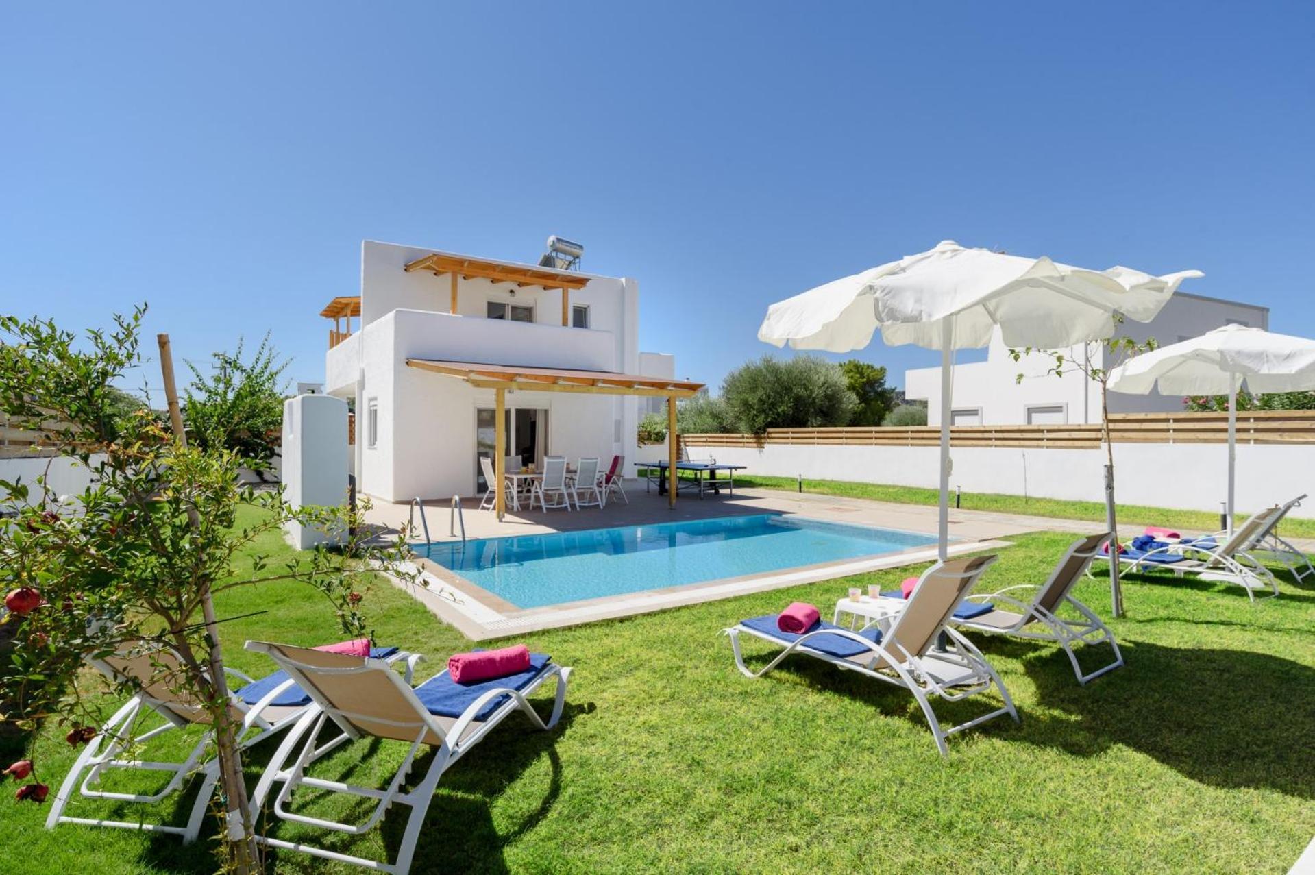 Rhodian Dunes Villas With Private Pool Киотари Экстерьер фото