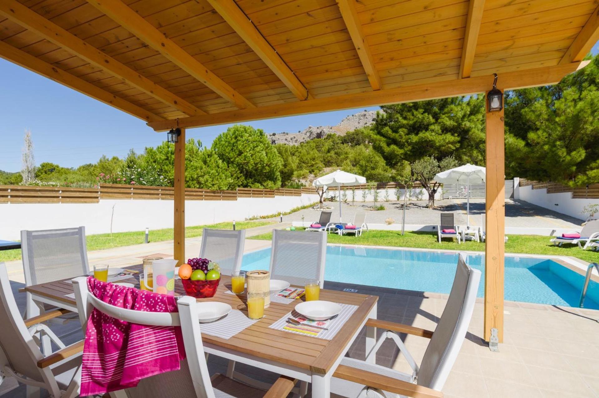 Rhodian Dunes Villas With Private Pool Киотари Экстерьер фото