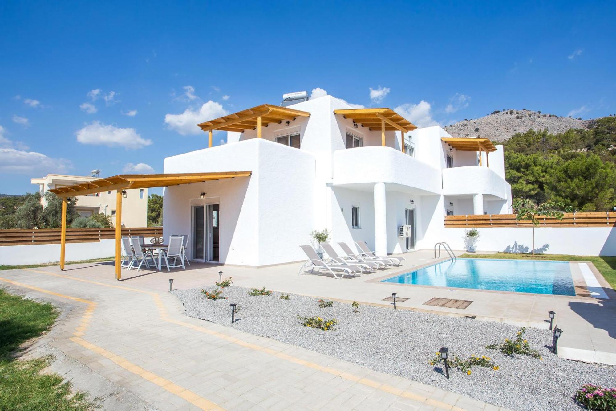 Rhodian Dunes Villas With Private Pool Киотари Экстерьер фото