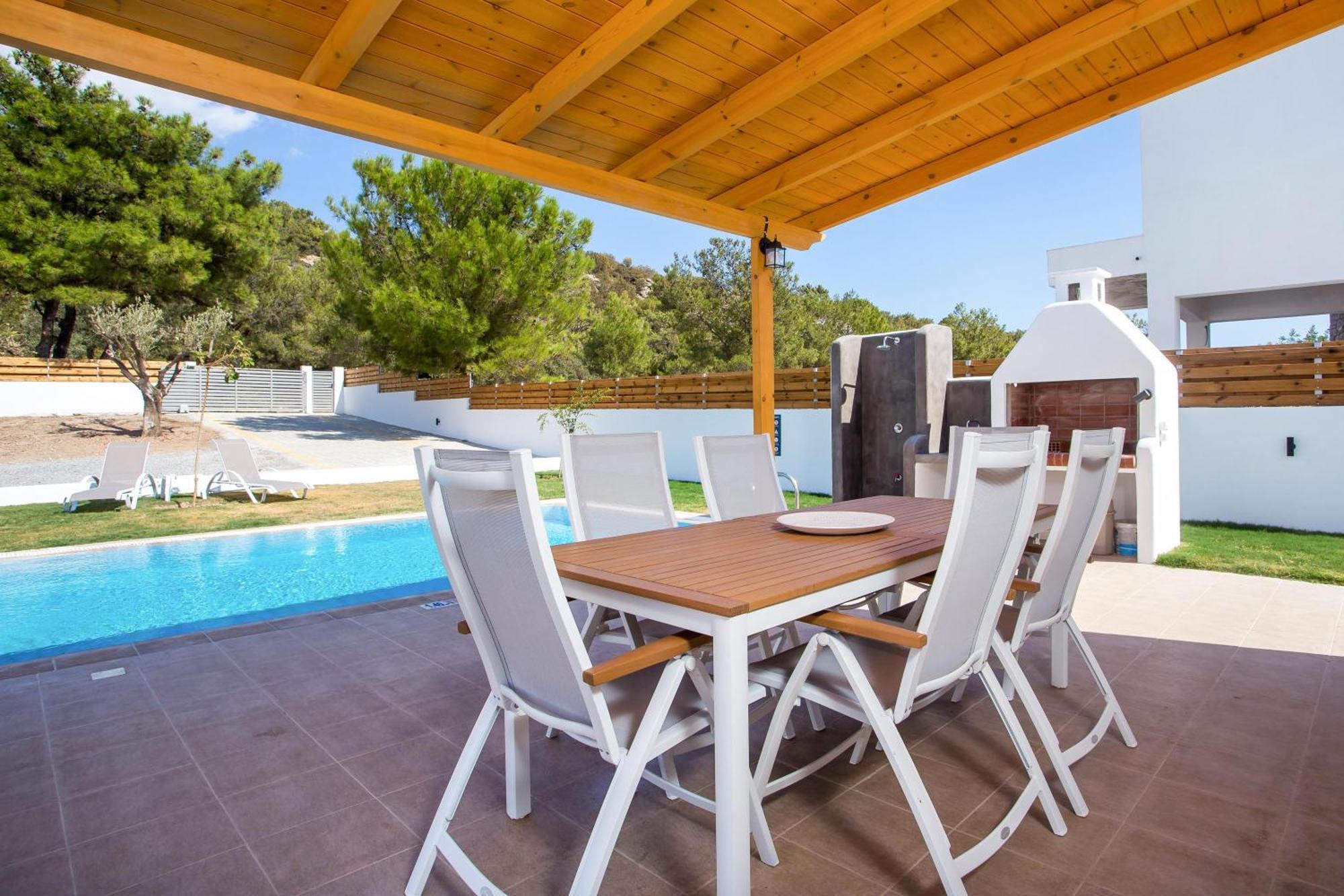 Rhodian Dunes Villas With Private Pool Киотари Экстерьер фото