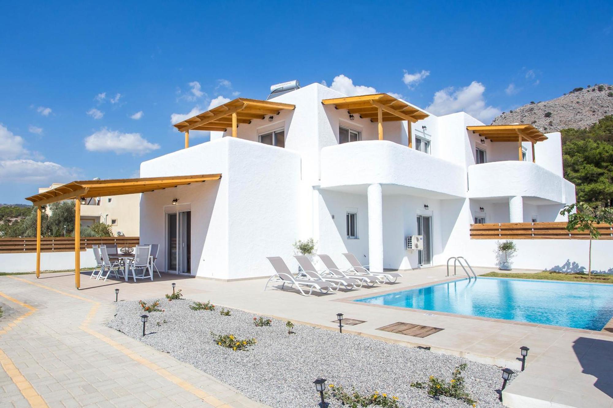Rhodian Dunes Villas With Private Pool Киотари Экстерьер фото